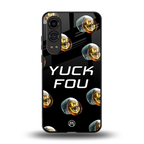 yuck fou back phone cover | glass case for oneplus nord ce 4 lite
