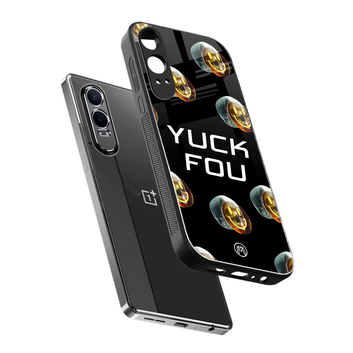 yuck fou back phone cover | glass case for oneplus nord ce 4 lite