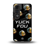 yuck fou back phone cover | glass case for oneplus nord ce 4