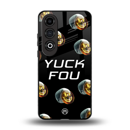 yuck fou back phone cover | glass case for oneplus nord ce 4