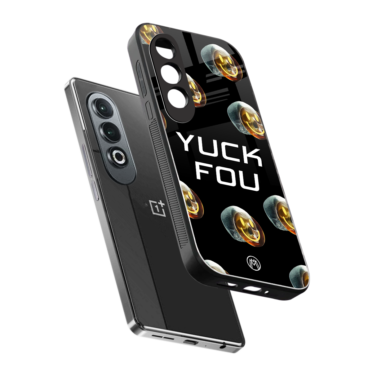 yuck fou back phone cover | glass case for oneplus nord ce 4