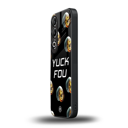 yuck fou back phone cover | glass case for oneplus nord ce 4