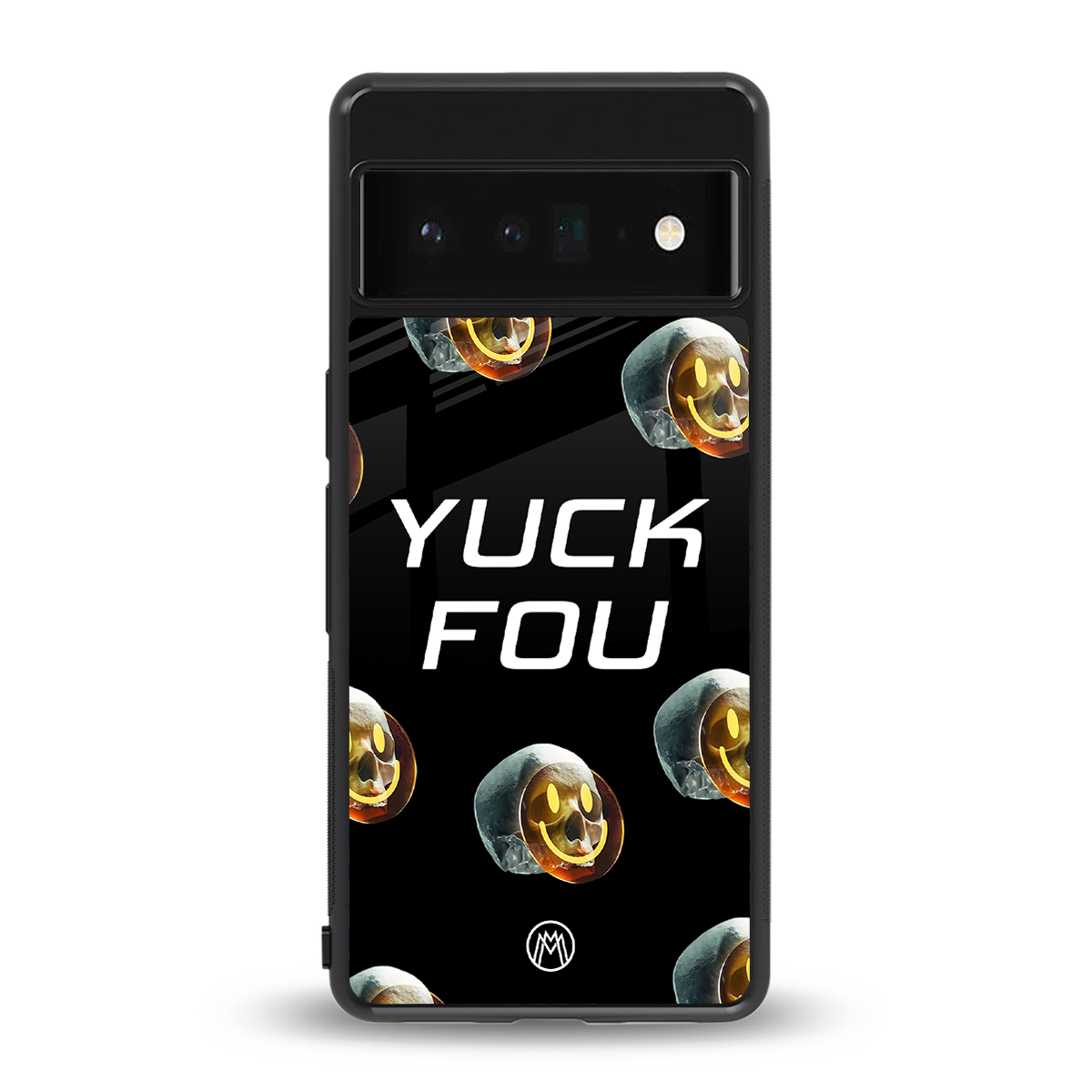 yuck fou back phone cover | glass case for google pixel 6 pro