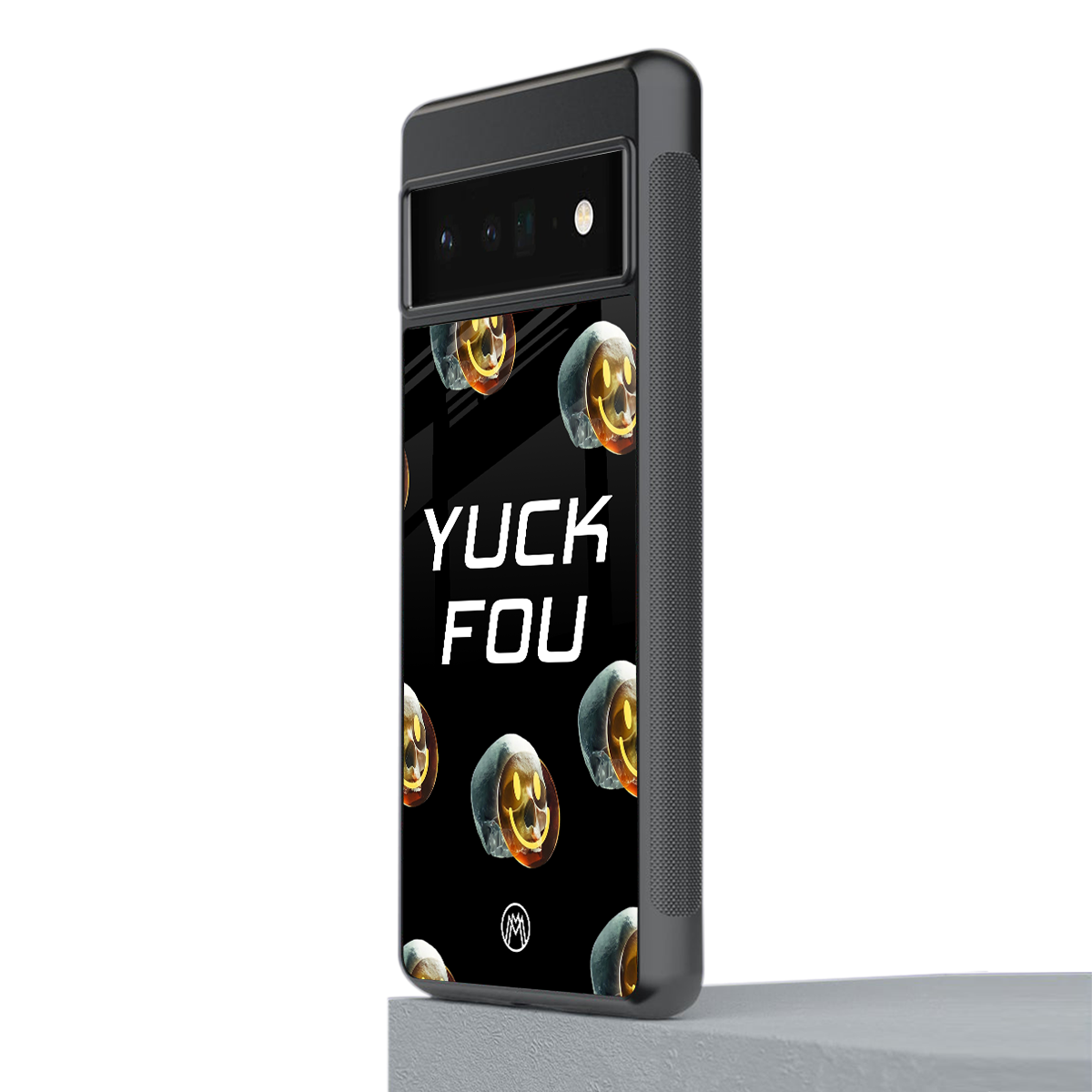yuck fou back phone cover | glass case for google pixel 6 pro