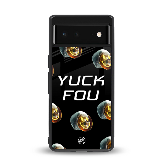 yuck fou back phone cover | glass case for Google Pixel 6A
