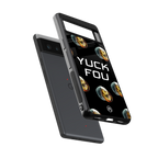 yuck fou back phone cover | glass case for google pixel 6