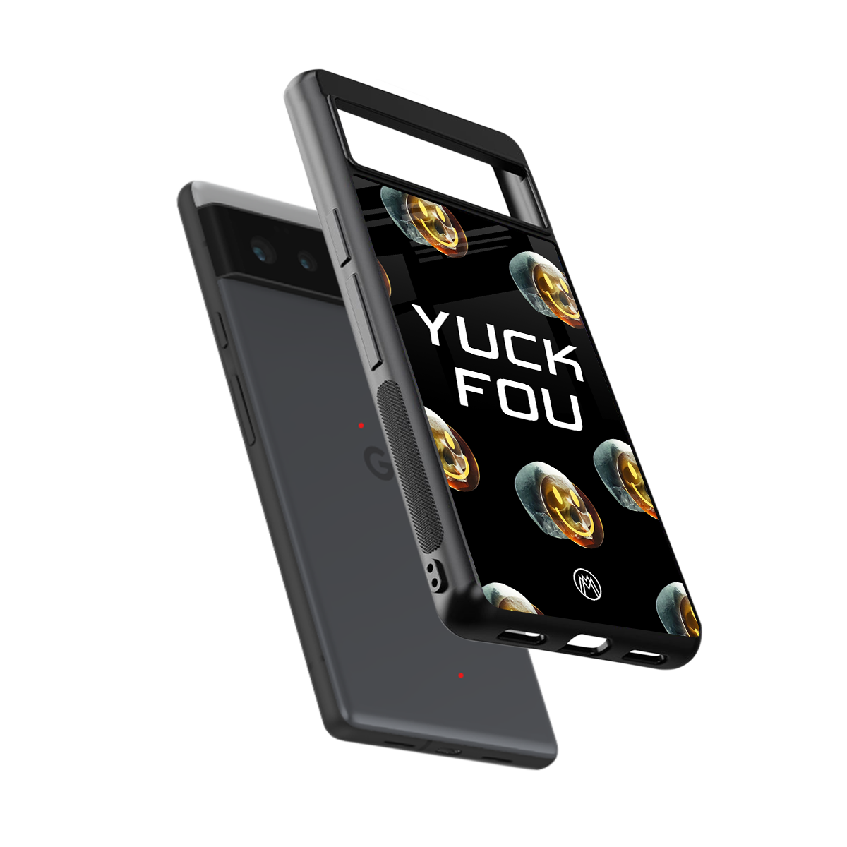 yuck fou back phone cover | glass case for google pixel 6