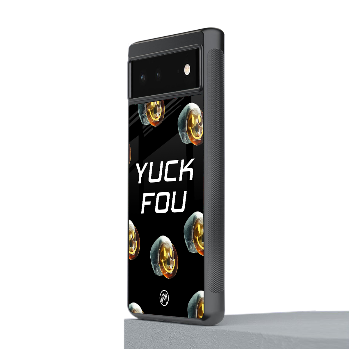 yuck fou back phone cover | glass case for google pixel 6