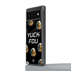yuck fou back phone cover | glass case for Google Pixel 6A