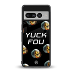 yuck fou back phone cover | glass case for google pixel 7 pro
