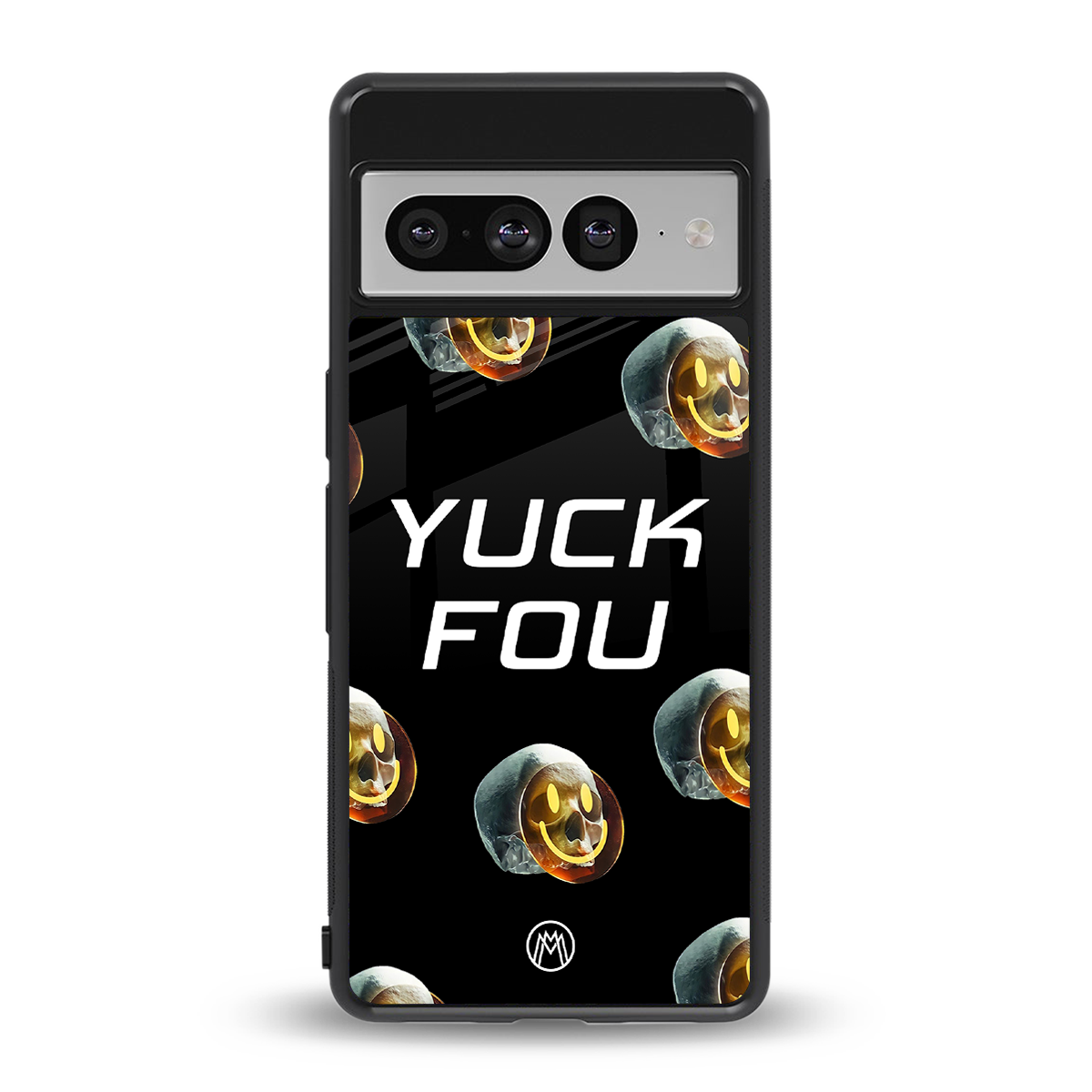 yuck fou back phone cover | glass case for google pixel 7 pro