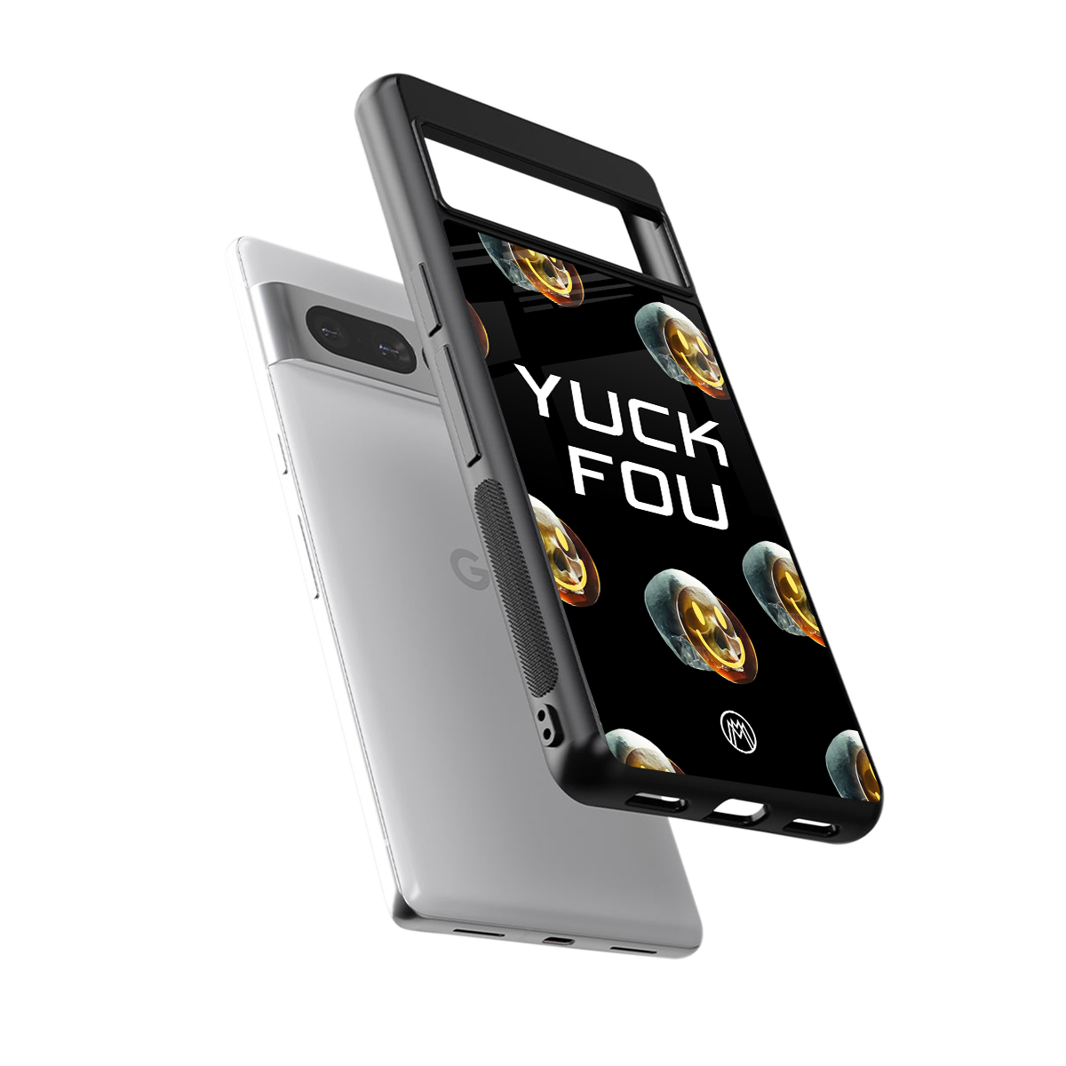 yuck fou back phone cover | glass case for google pixel 7 pro