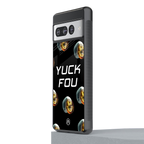 yuck fou back phone cover | glass case for google pixel 7 pro