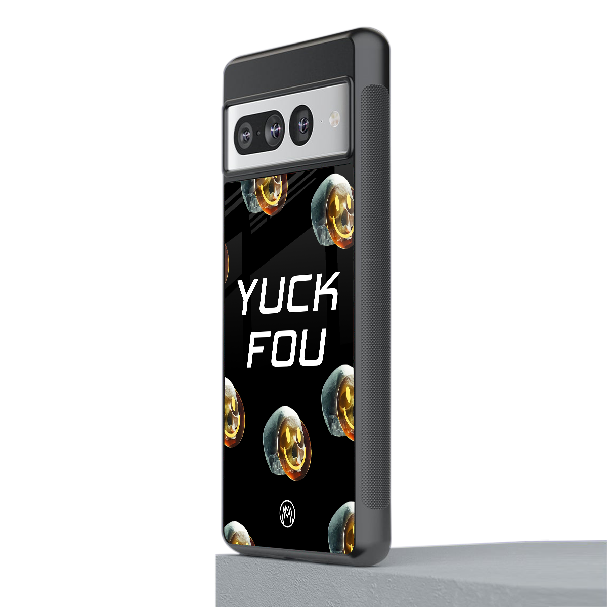 yuck fou back phone cover | glass case for google pixel 7 pro