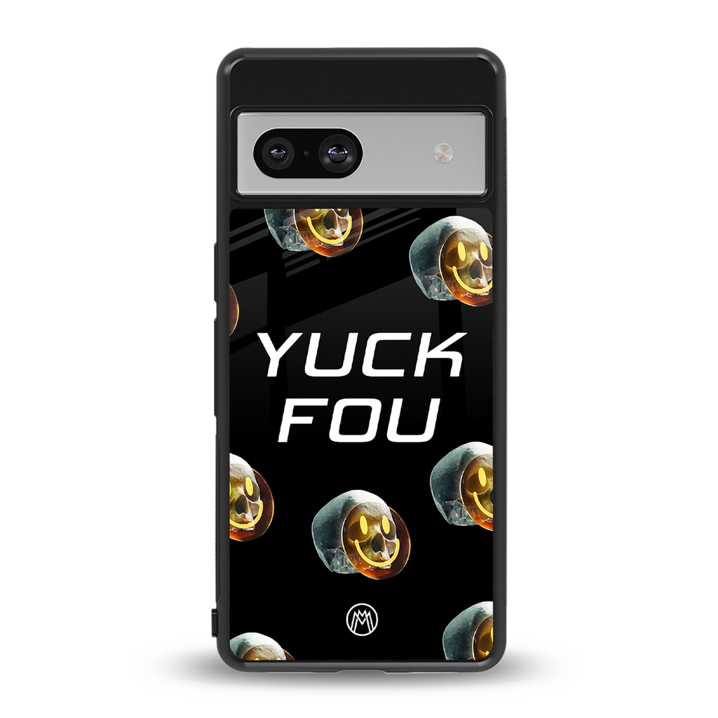 yuck fou back phone cover | glass case for Google Pixel 7