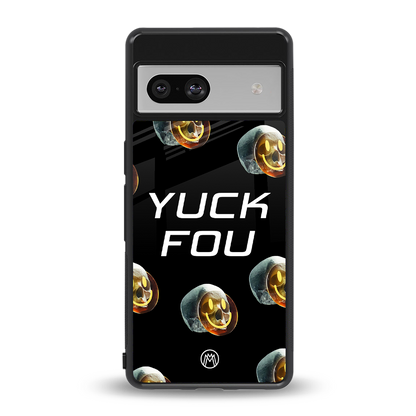 yuck fou back phone cover | glass case for Google Pixel 7A