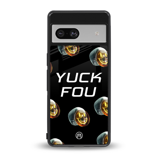 yuck fou back phone cover | glass case for Google Pixel 7A