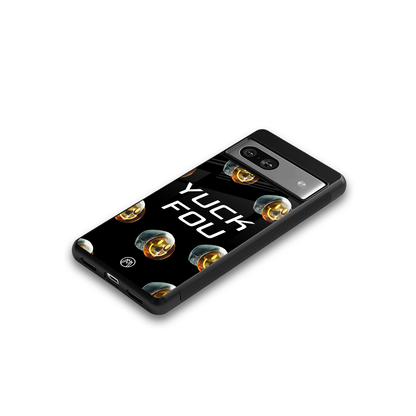 yuck fou back phone cover | glass case for Google Pixel 7A