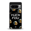 yuck fou back phone cover | glass case for google pixel 8 pro