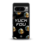 yuck fou back phone cover | glass case for google pixel 8 pro