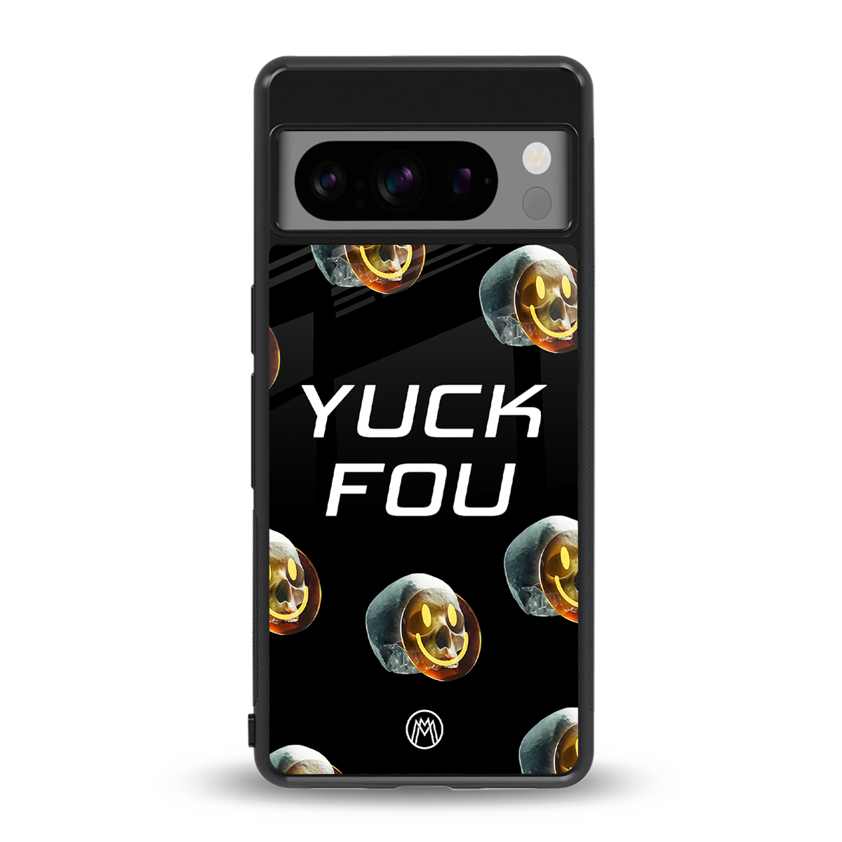 yuck fou back phone cover | glass case for google pixel 8 pro