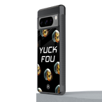 yuck fou back phone cover | glass case for google pixel 8 pro