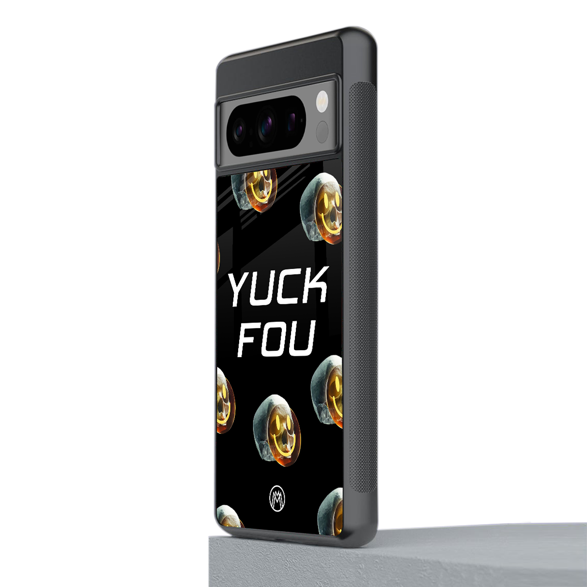 yuck fou back phone cover | glass case for google pixel 8 pro