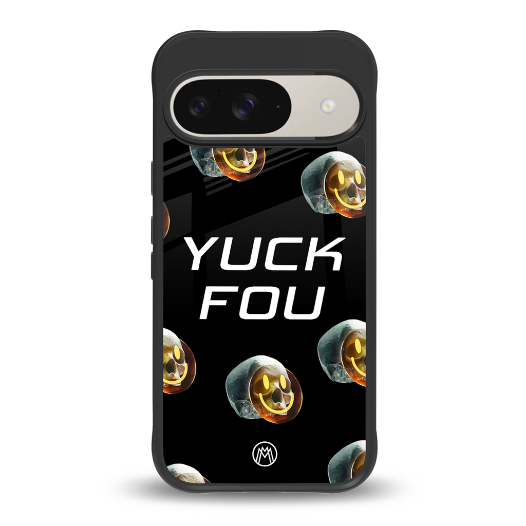 yuck fou back phone cover | glass case for google pixel 9