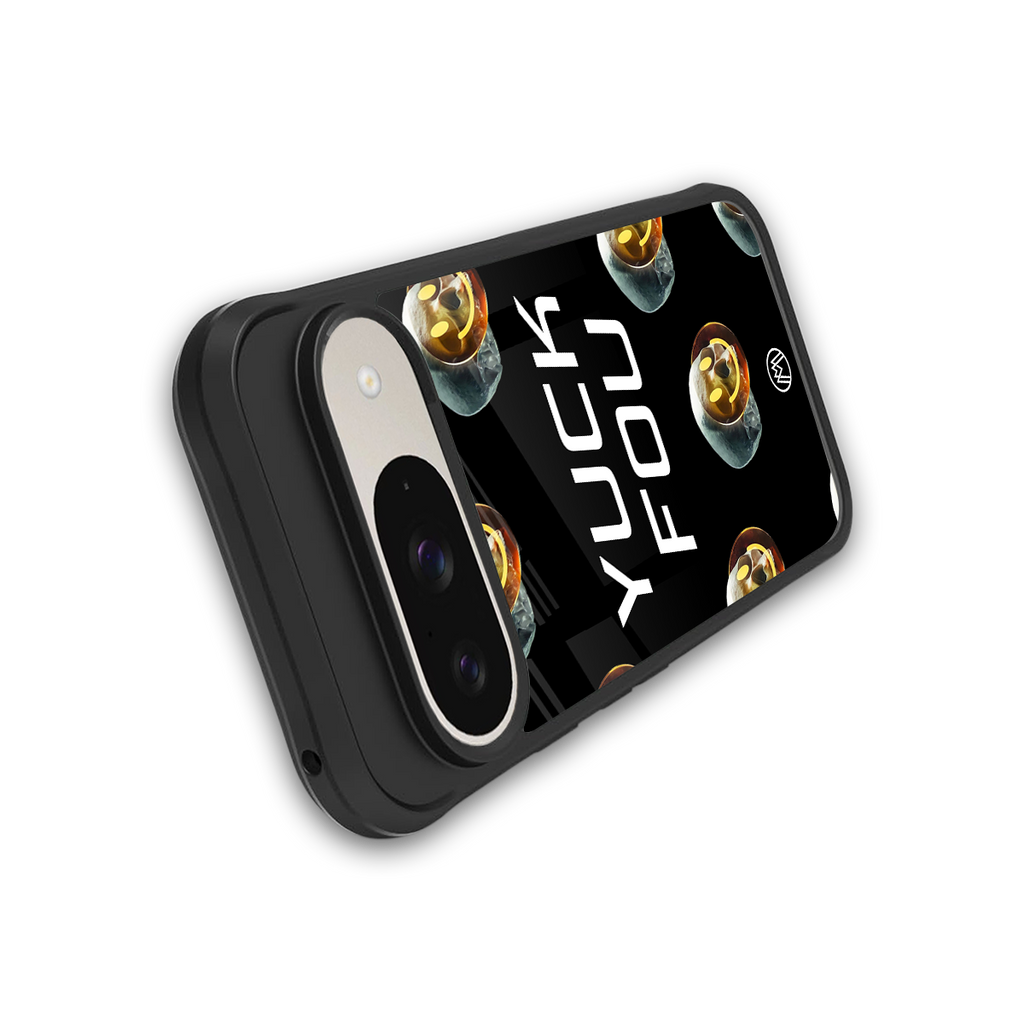 yuck fou back phone cover | glass case for google pixel 9