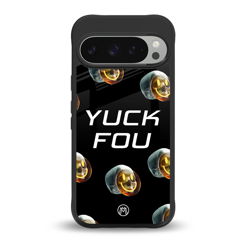 yuck fou back phone cover | glass case for google pixel 9 pro