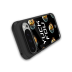 yuck fou back phone cover | glass case for google pixel 9 pro xl