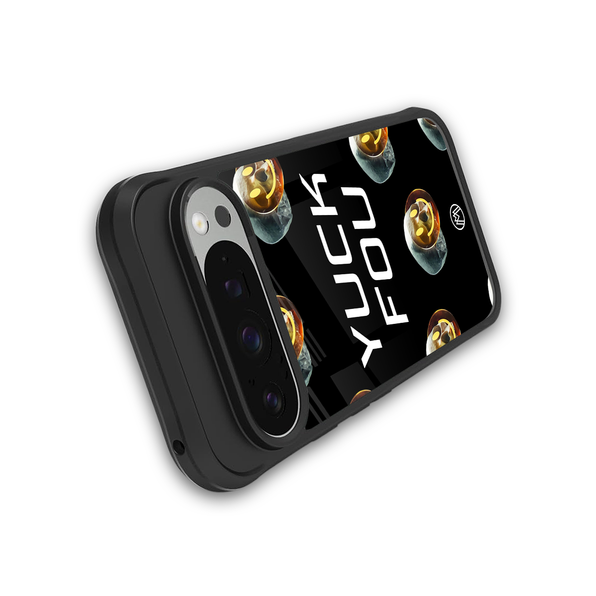 yuck fou back phone cover | glass case for google pixel 9 pro xl