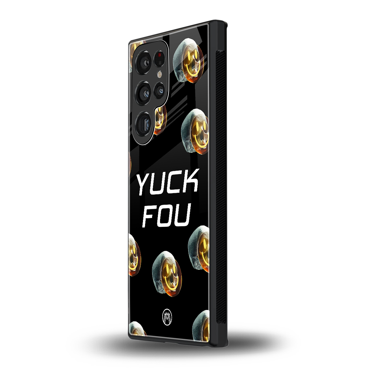 yuck fou back phone cover | glass case for samsung galaxy s23 ultra