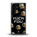 yuck fou back phone cover | glass case for samsung galaxy s25 ultra