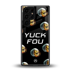yuck fou back phone cover | glass case for samsung galaxy s25 ultra