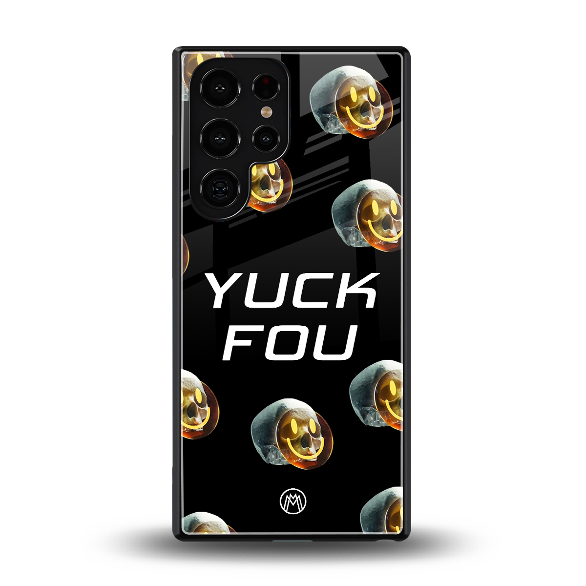yuck fou back phone cover | glass case for samsung galaxy s25 ultra