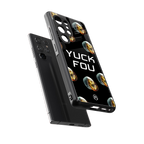 yuck fou back phone cover | glass case for samsung galaxy s25 ultra