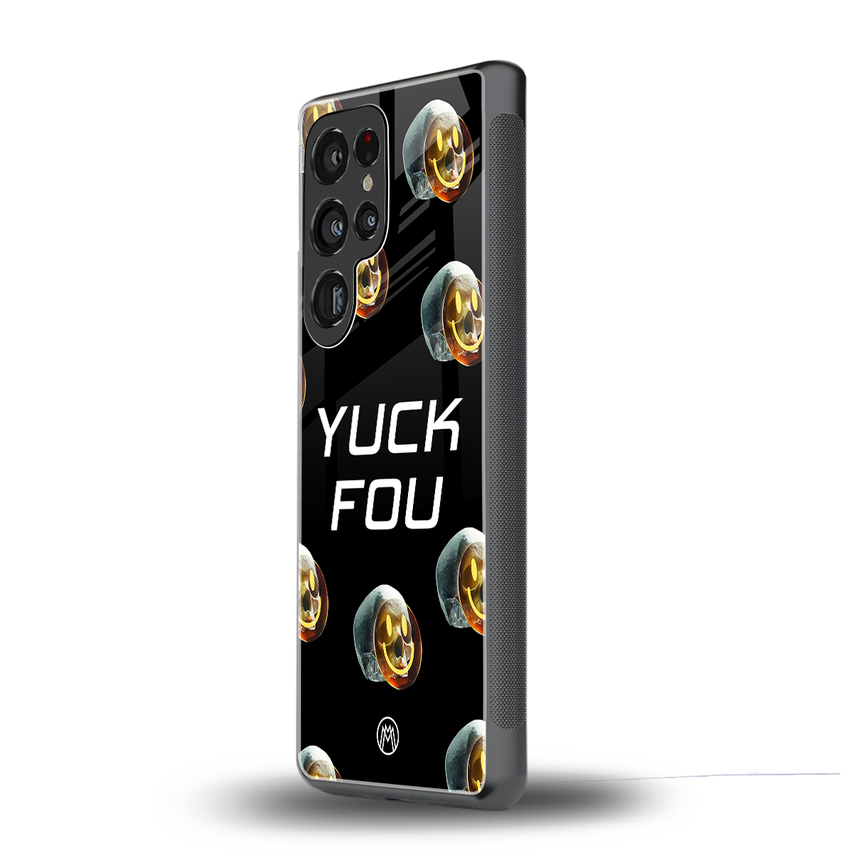 yuck fou back phone cover | glass case for samsung galaxy s25 ultra