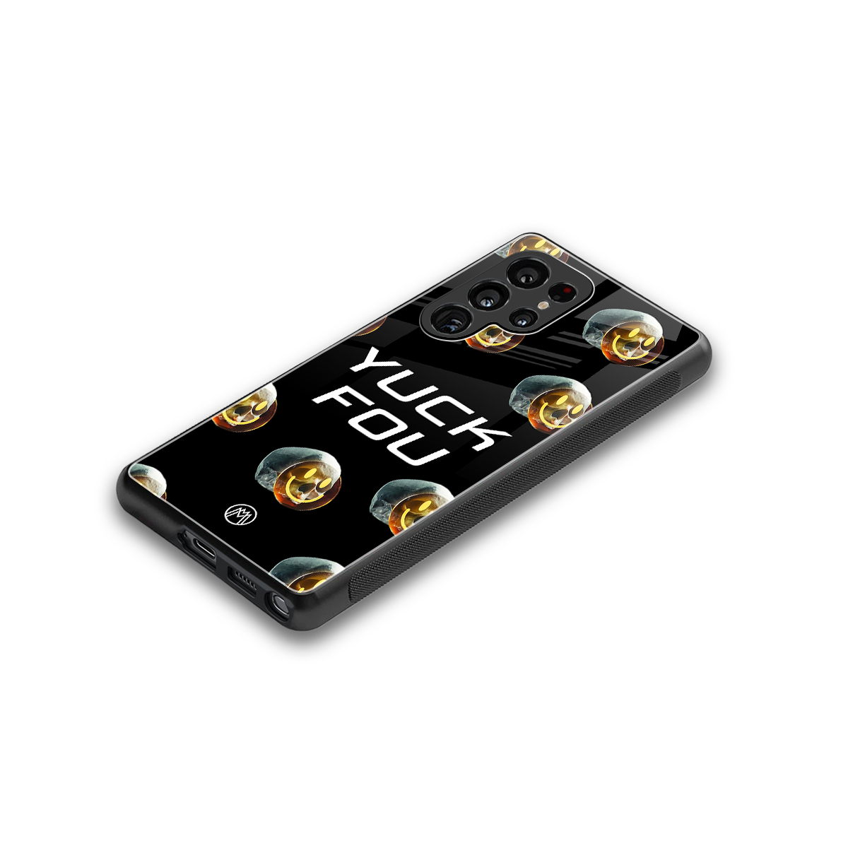yuck fou back phone cover | glass case for samsung galaxy s25 ultra
