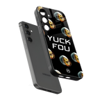 yuck fou back phone cover | glass case for samsung galaxy s25