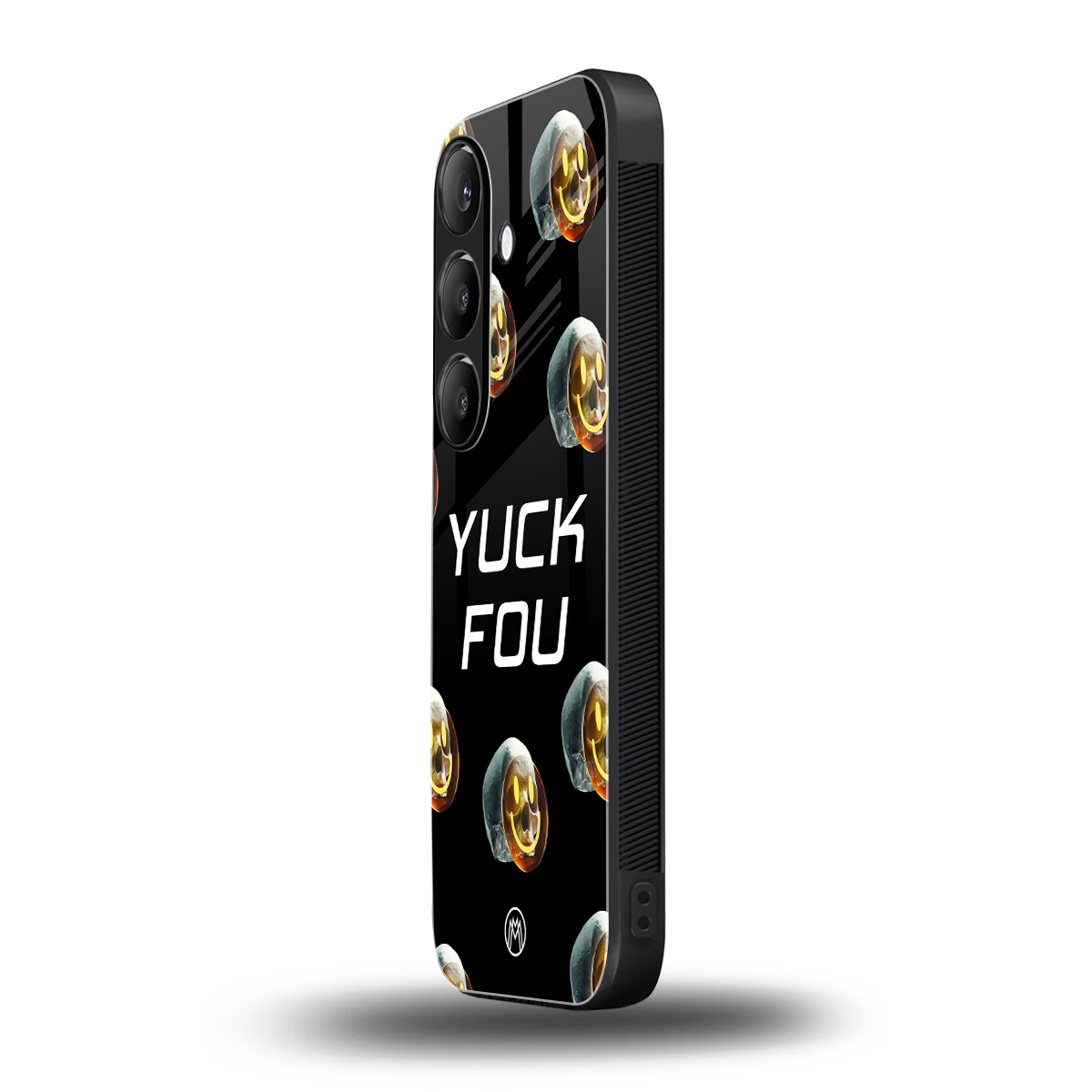 yuck fou back phone cover | glass case for samsung galaxy s23