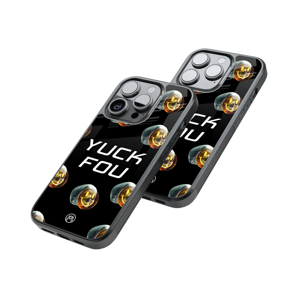 Protective Glass Back Phone Case Compatible with iPhone, Samsung, OnePlus, Pixel & More