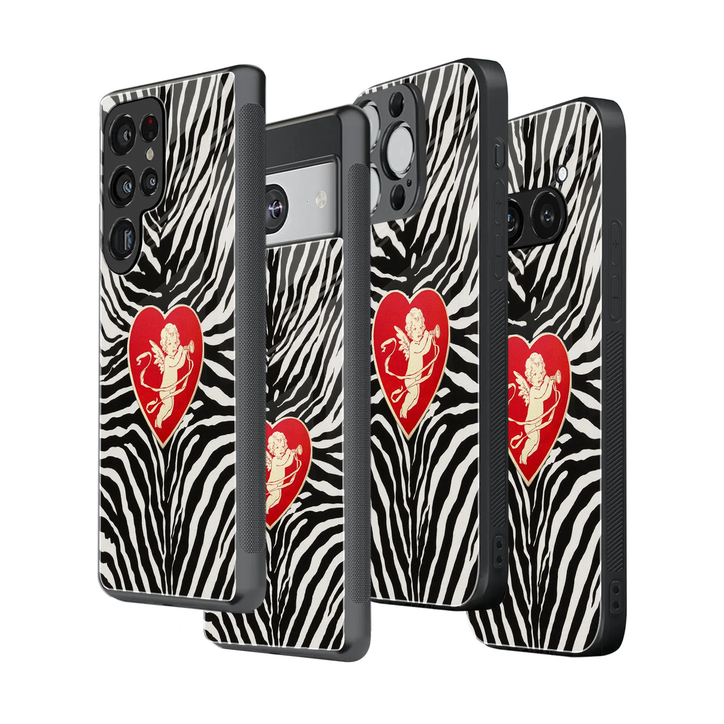 Stylish Glass Back Case for All Smartphones iPhone, Samsung, OnePlus, Pixel, Redmi, Oppo, Vivo, Motorola