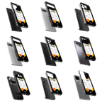 Durable Glass Back Mobile Case for iPhone, Samsung, OnePlus, Google Pixel, Redmi, Vivo, Oppo