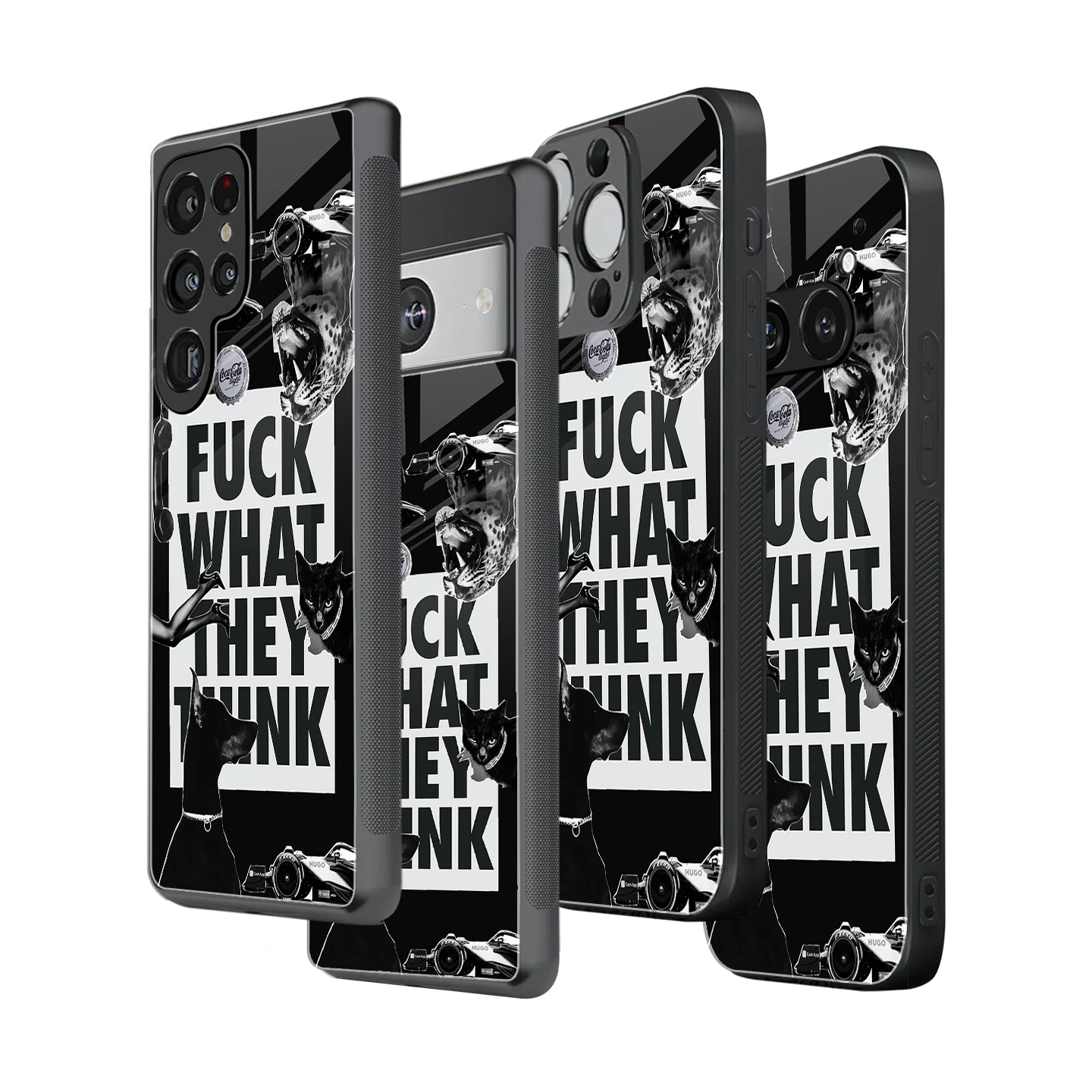 Stylish Glass Back Case for All Smartphones iPhone, Samsung, OnePlus, Pixel, Redmi, Oppo, Vivo, Motorola