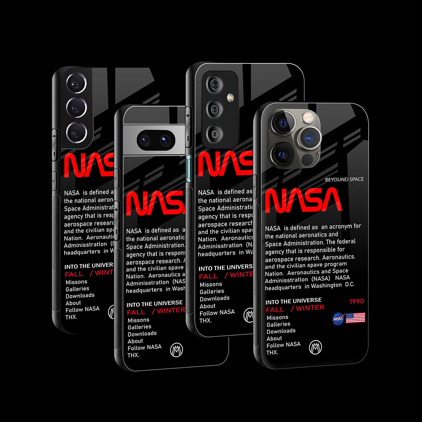 Nasa Project Phone Cover | Glass Case