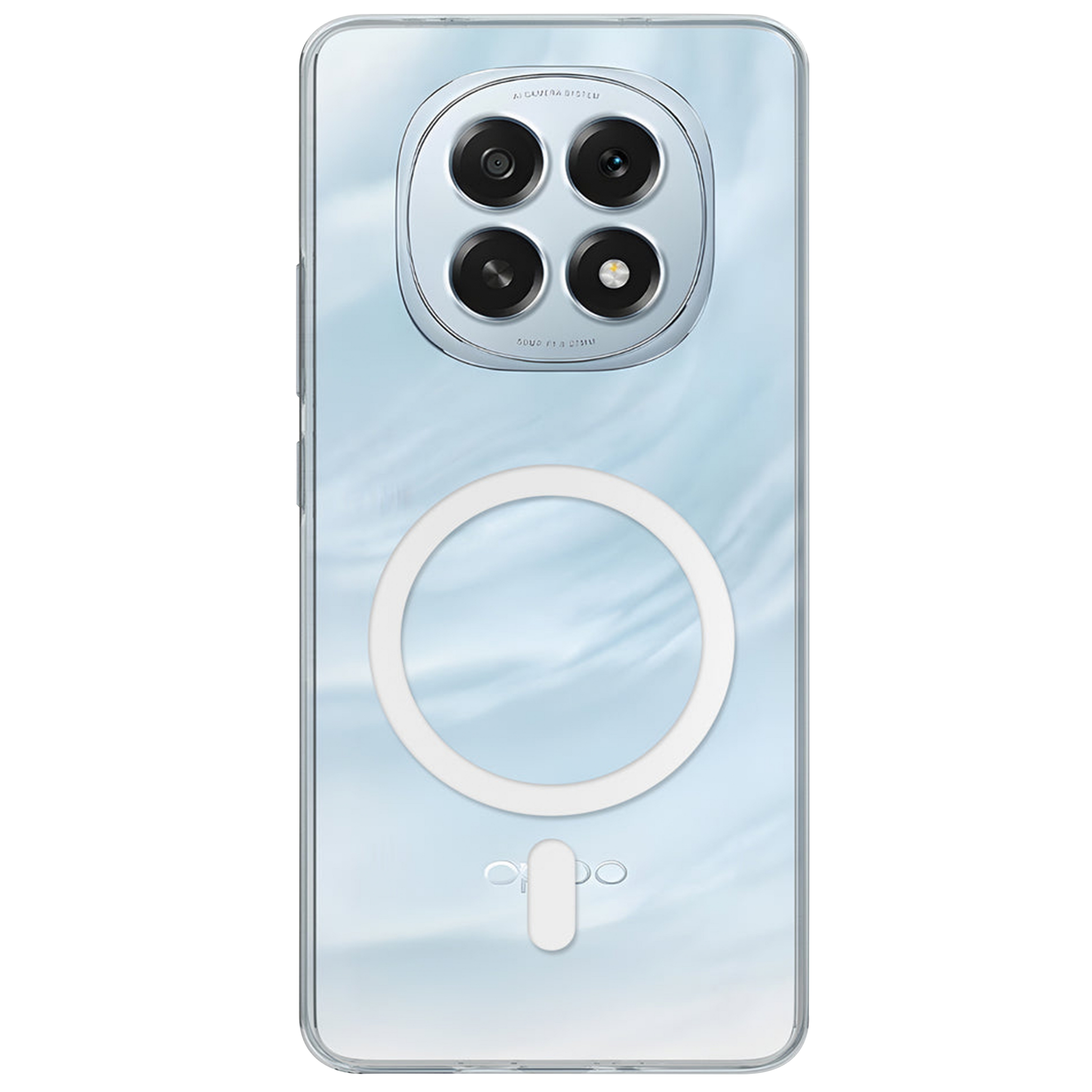 Anti Yellow Magsafe Clear Case for Oppo F29 5G