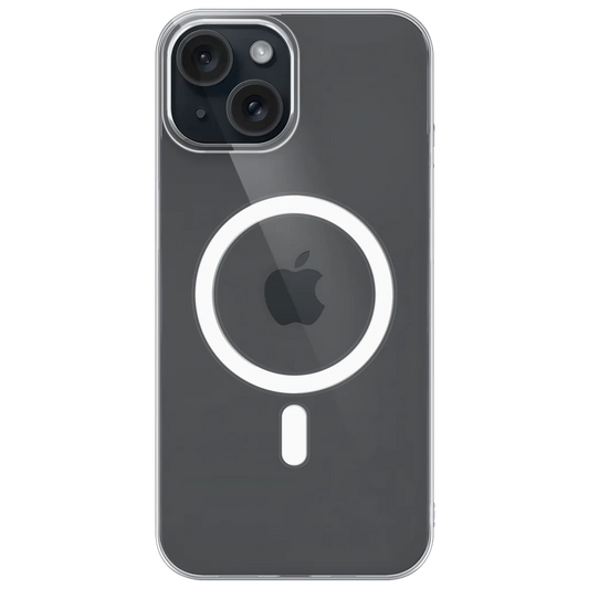 Anti Yellow Magsafe Clear Case for iPhone 15
