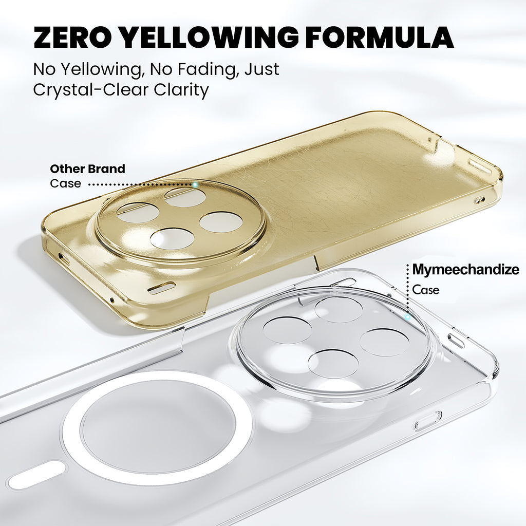 Anti Yellow Magsafe Clear Case for Vivo X200