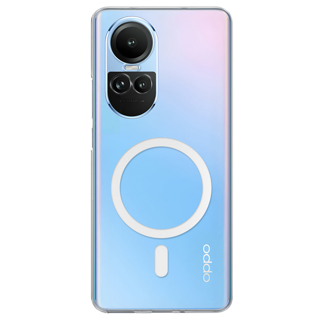 Anti Yellow Magsafe Clear Case for Oppo Reno 10